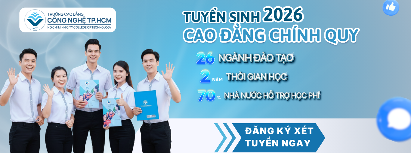 Trang thông tin tuyển sinh Trường Cao đẳng Công nghệ TP.HCM