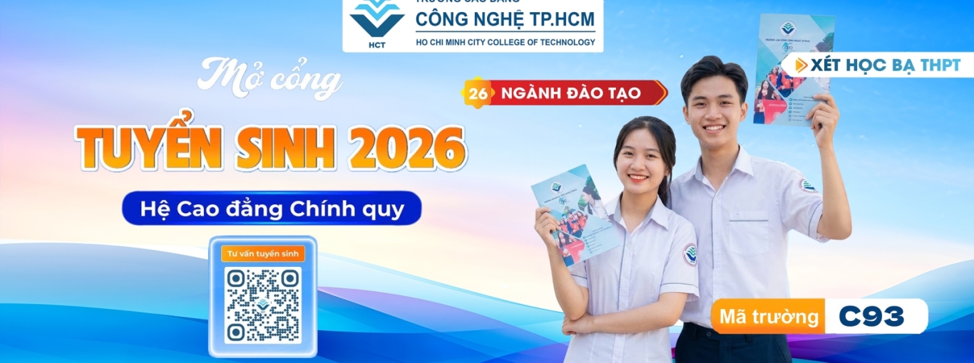 Trang thông tin tuyển sinh Trường Cao đẳng Công nghệ TP.HCM