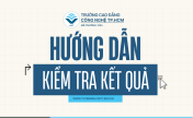 Hướng dẫn kiểm tra kết quả Tuyển sinh