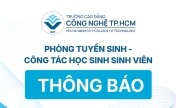 Tuyển sinh Cao đẳng và đào tạo văn hoá THPT năm 2026 (Phân hiệu Đồng Nai)
