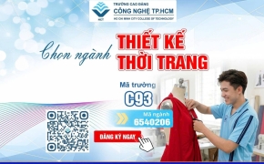 TUYỂN SINH NGÀNH THIẾT KẾ THỜI TRANG 2026 