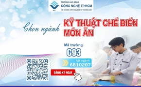 NGÀNH KỸ THUẬT CHẾ BIẾN MÓN ĂN