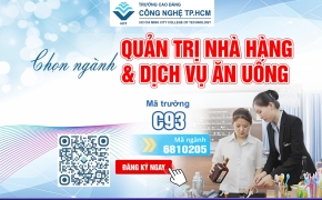 NGÀNH QUẢN TRỊ NHÀ HÀNG & DỊCH VỤ ĂN UỐNG